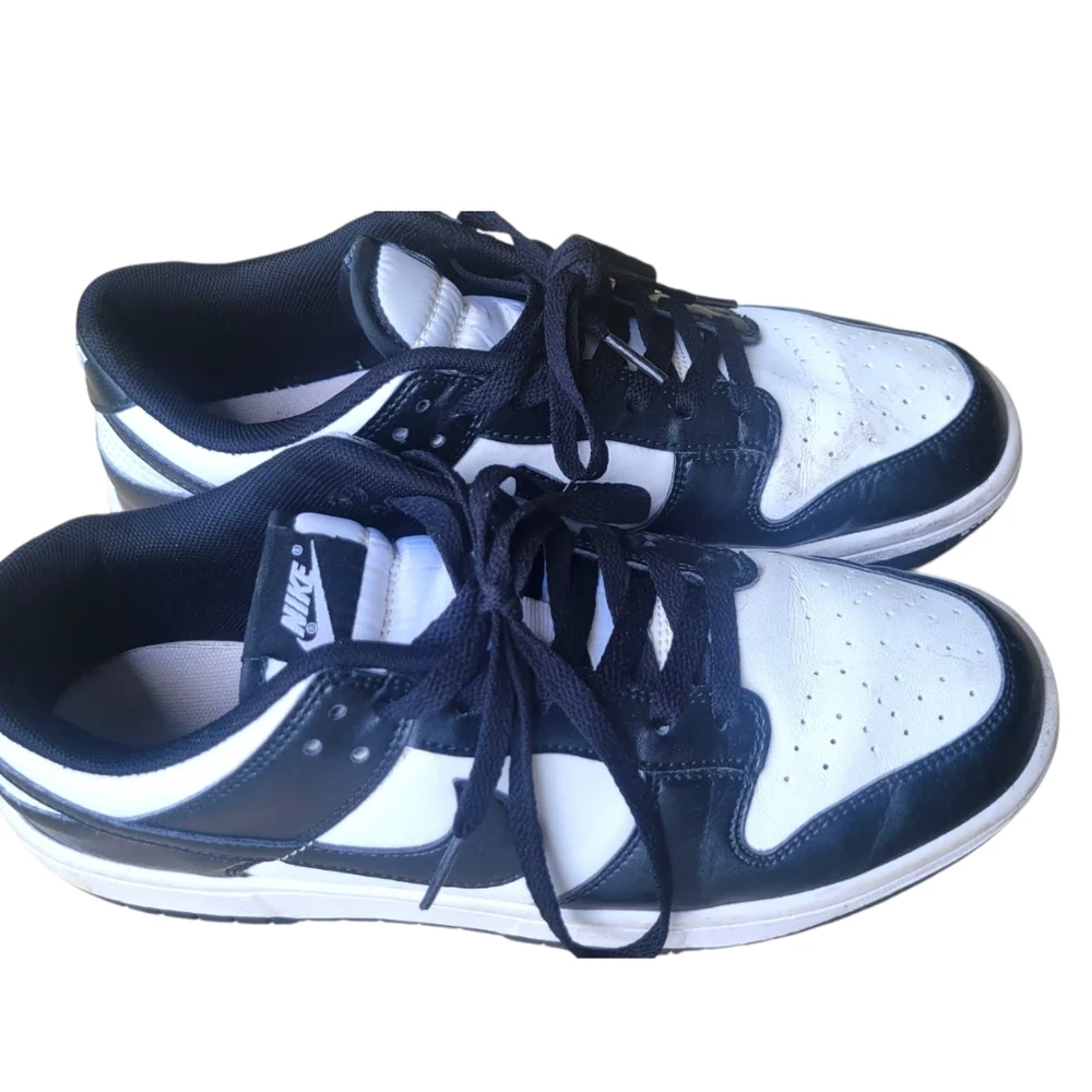 Nike Dunk Low Retro Men's Shoes Black White Panda Mens Size 8 Womens 9.5 - Picture 5 of 8